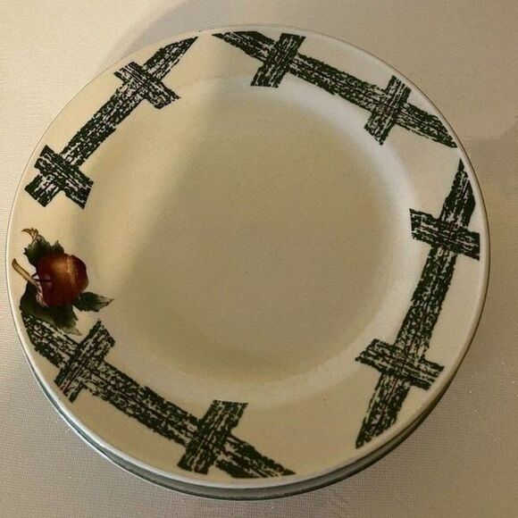 Set of 4 Cades Cove Collection By Citation Salad Plates - Picture 1 of 3